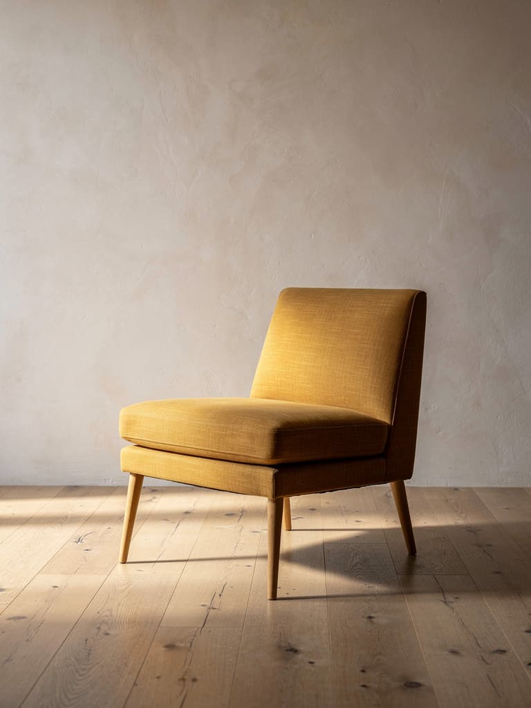 Armchair, re-upholstered